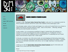 Tablet Screenshot of dmstainedglass.com